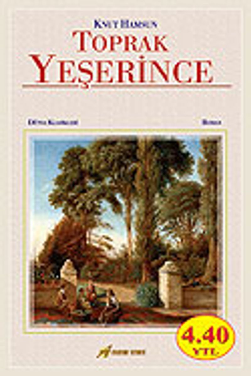 Toprak Yeşerince kitap kapağı