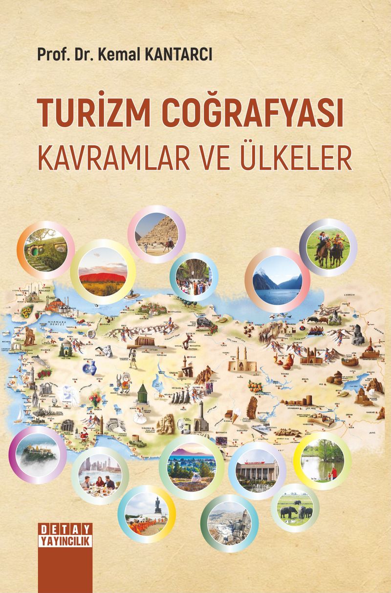 Turizm Coğrafyası Kavramlar ve Ülkeler kitap kapağı