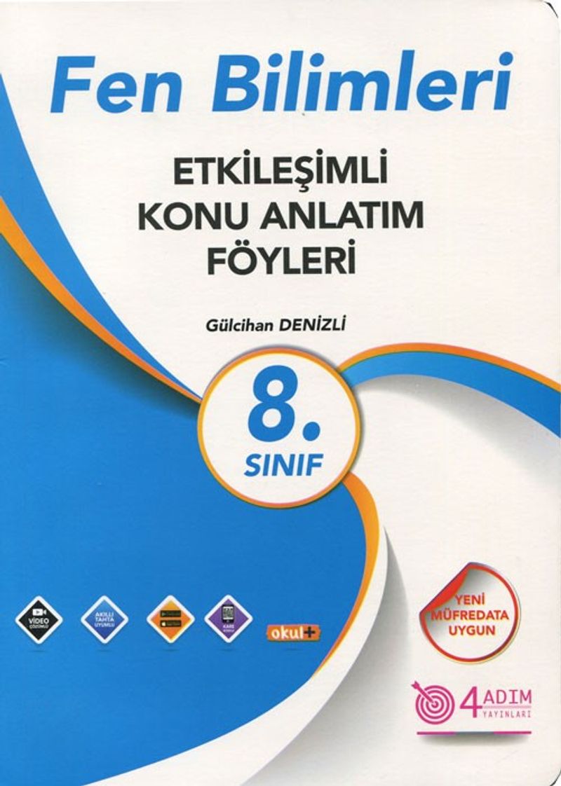8. Sınıf Fen Bilimleri Etkileşimli Konu Anlatım Föyleri kitap kapağı