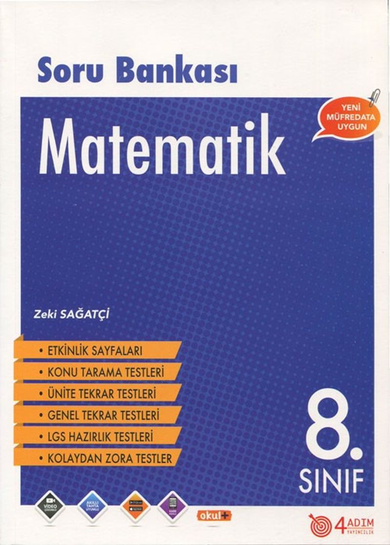 8. Sınıf Matematik Soru Bankası kitap kapağı
