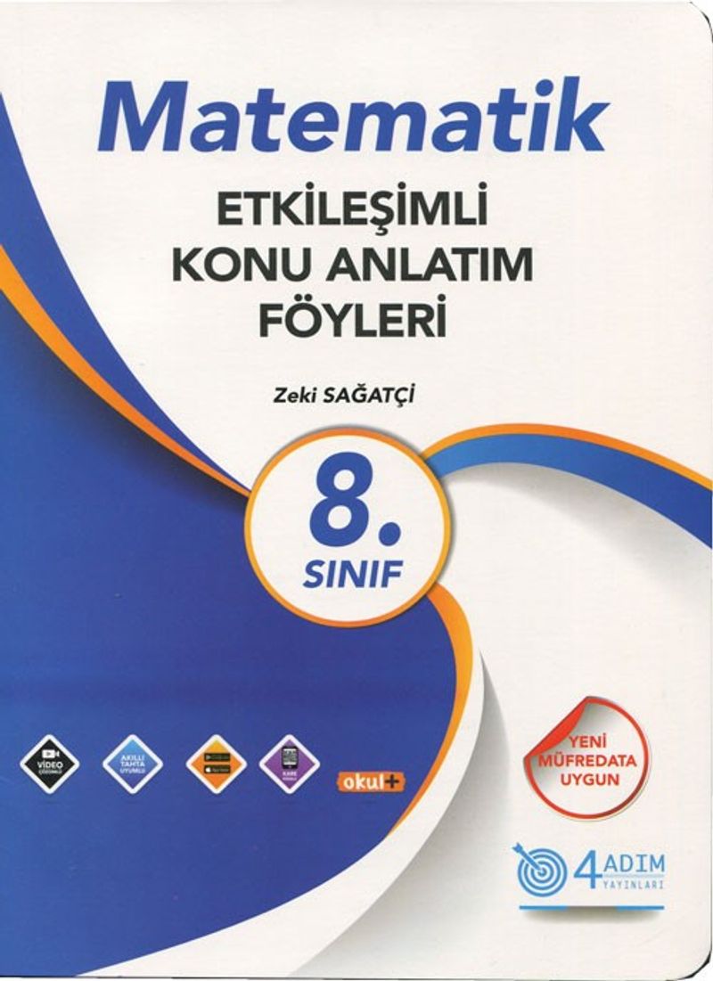8. Sınıf Matematik Etkileşimli Konu Anlatım Föyleri kitap kapağı