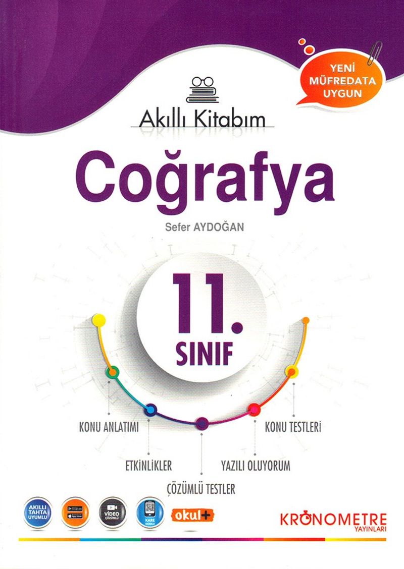 11. Sınıf Coğrafya Akıllı Kitabım kitap kapağı