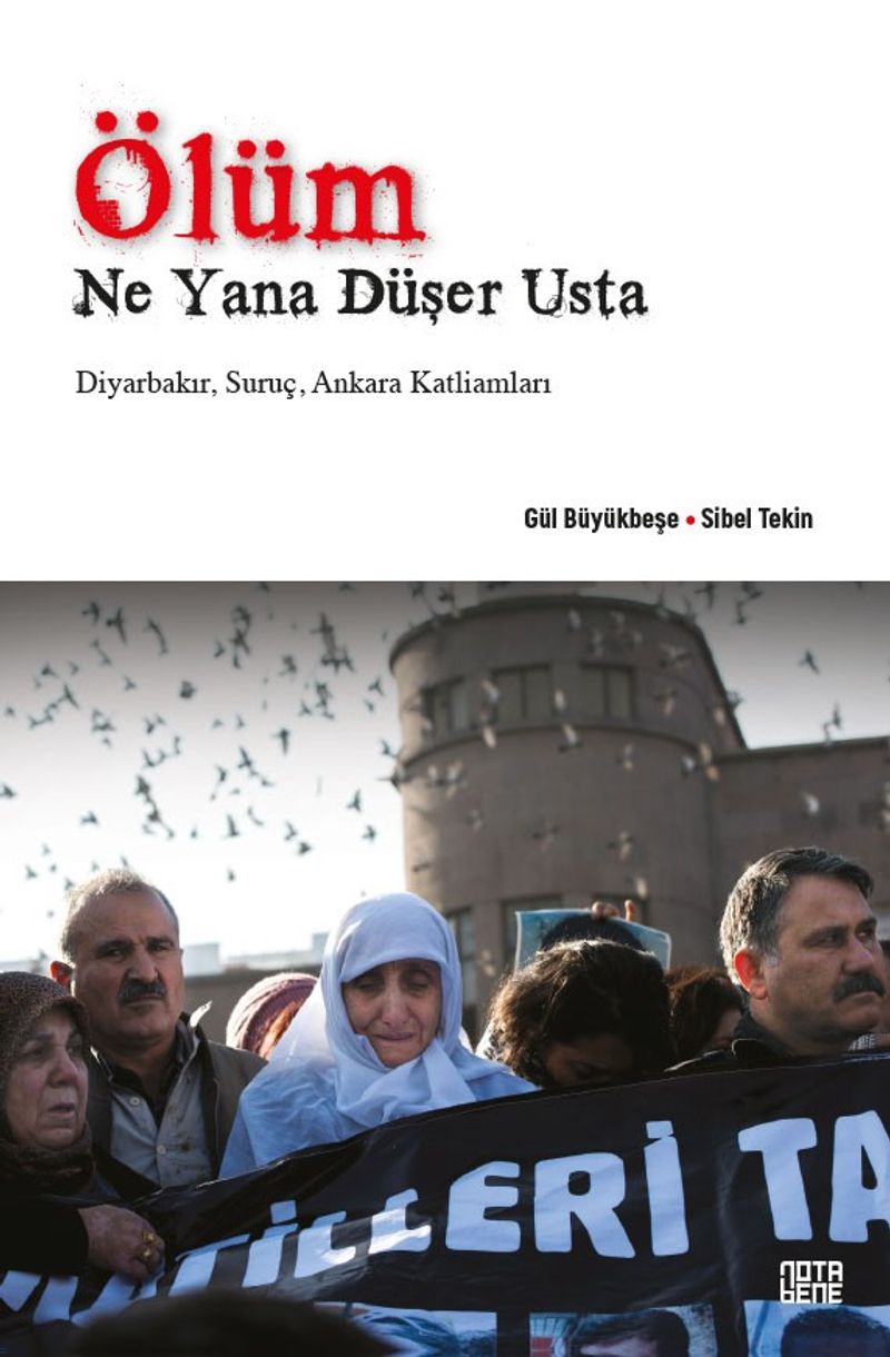 Ölüm Ne Yana Düşer Usta Diyarbakır, Suruç, Ankara Katliamları kitap kapağı