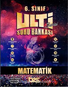 6. Sınıf Matematik Ulti Soru Bankası kitap kapağı
