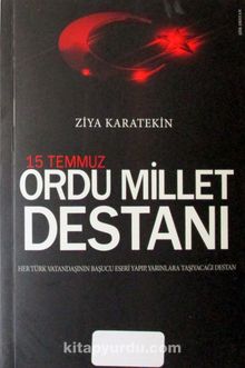 15 Temmuz Ordu Millet Destanı kitap kapağı