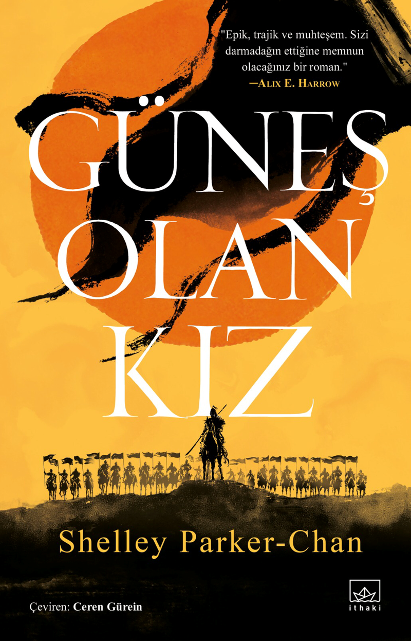 Güneş Olan Kız kitap kapağı