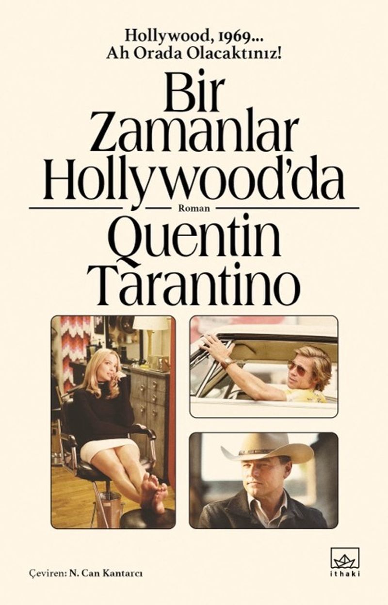 Bir Zamanlar Hollywood'da kitap kapağı