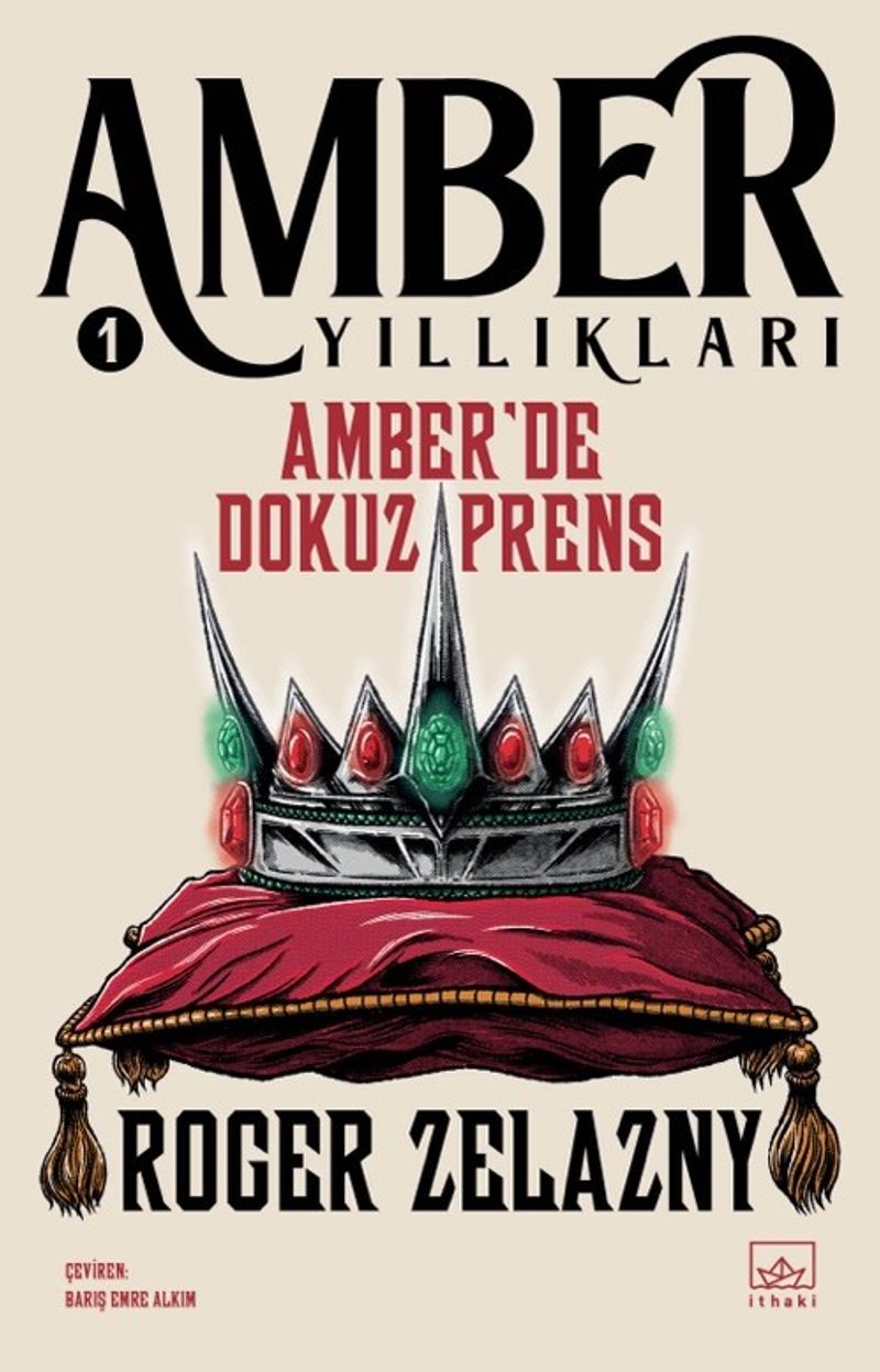 Amber'de Dokuz Prens / Amber Yıllıkları 1 kitap kapağı