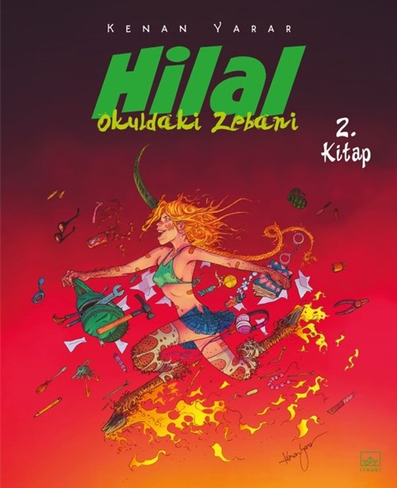 Hilal 2. Kitap / Okuldaki Zebani kitap kapağı