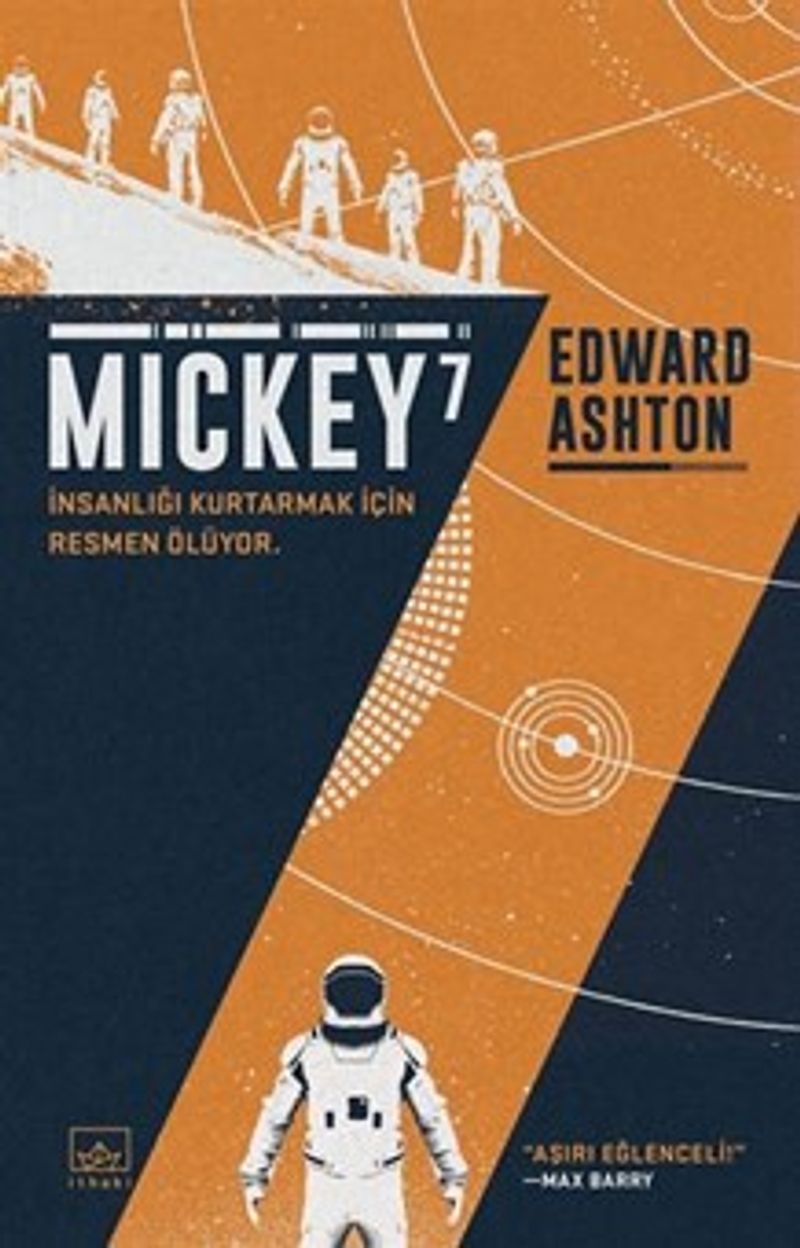 Mickey 7 kitap kapağı
