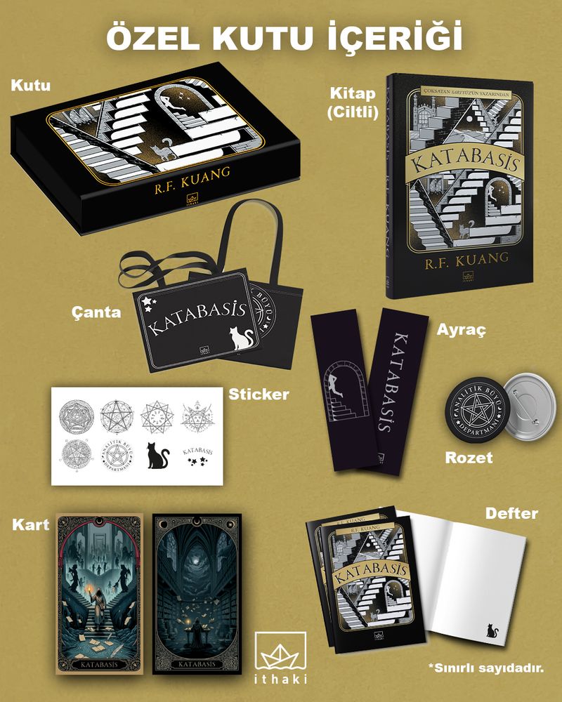 Katabasis (Özel Kutulu Set) kitap kapağı