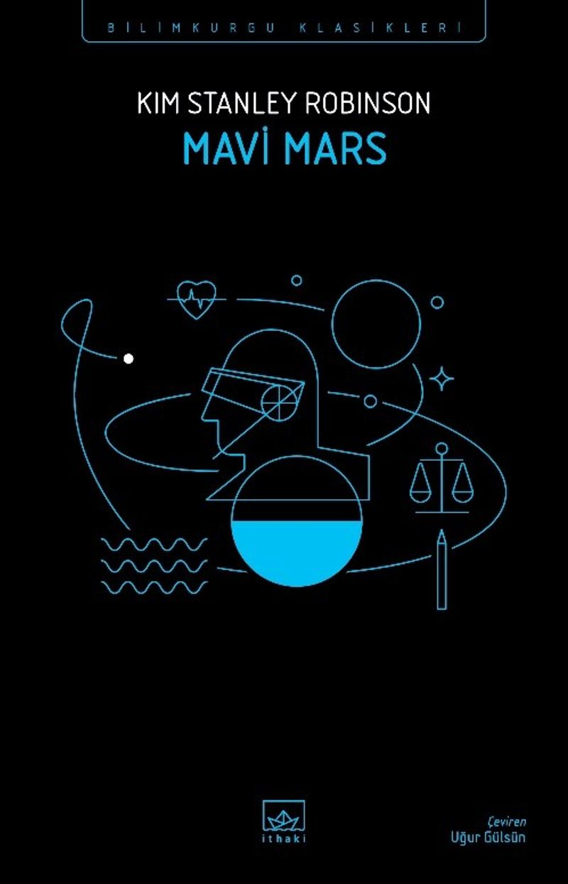 Mavi Mars kitap kapağı