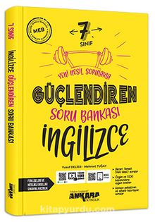 7. Sınıf Güçlendiren İngilizce Soru Bankası kitap kapağı