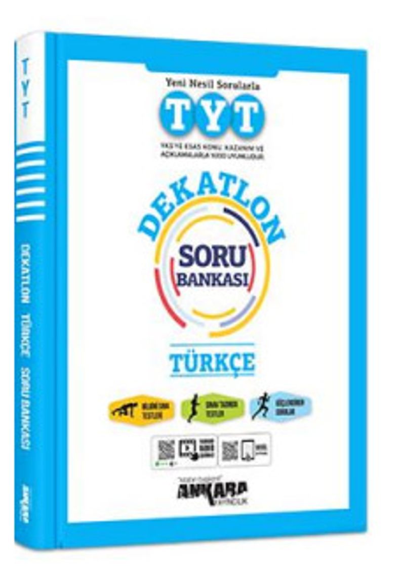 TYT Dekatlon Türkçe Soru Bankası kitap kapağı