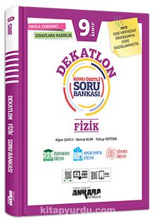 9. Sınıf Fizik Dekatlon Soru Bankası kitap kapağı