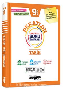 9.  Sınıf Tarih Dekatlon Soru Bankası kitap kapağı