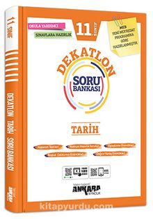 11. Sınıf Tarih Dekatlon Soru Bankası kitap kapağı