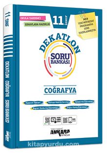 11. Sınıf Coğrafya Dekatlon Soru Bankası kitap kapağı