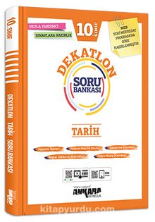 10. Sınıf Tarih Dekatlon Soru Bankası kitap kapağı