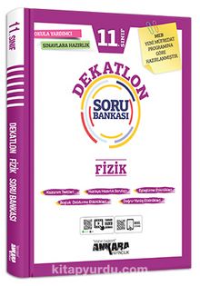 11. Sınıf Dekatlon Fizik Soru Bankası kitap kapağı