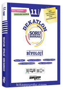 11. Sınıf Dekatlon Biyoloji Soru Bankası kitap kapağı