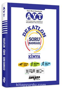 YKS AYT Dekatlon Kimya Soru Bankası kitap kapağı