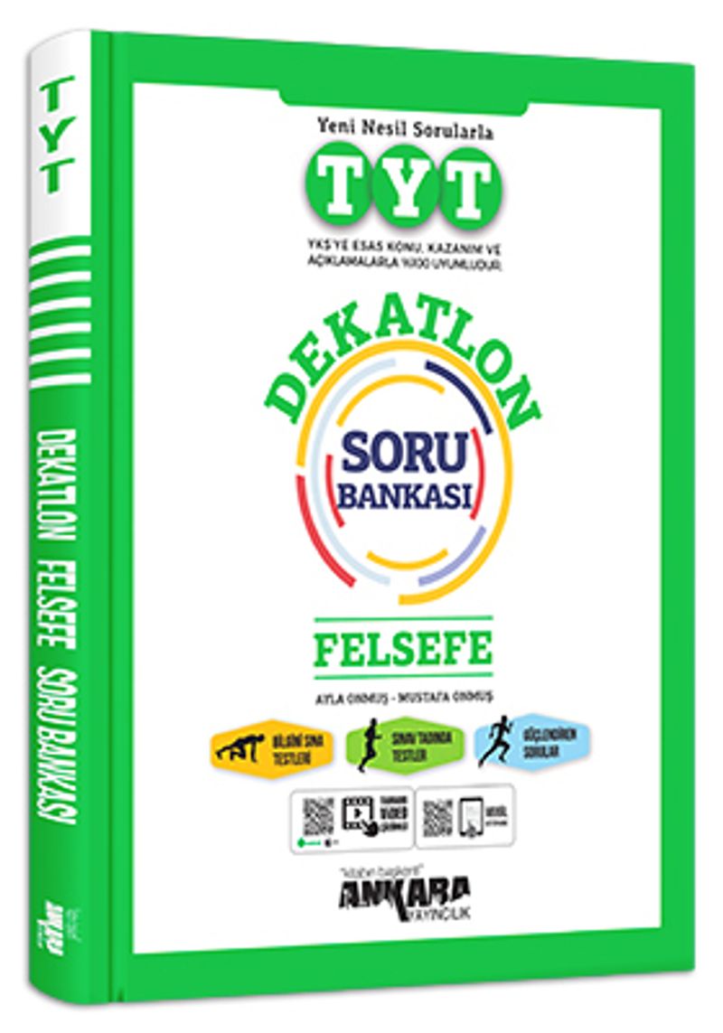 TYT Felsefe Dekatlon Soru Bankası kitap kapağı