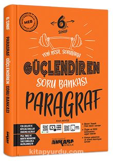 6. Sınıf Güçlendiren Paragraf Soru Bankası kitap kapağı