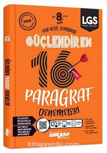 8. Sınıf Güçlendiren Paragraf 16 Deneme kitap kapağı