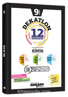 9. Sınıf Dekatlon Kimya 12 Deneme kitap kapağı