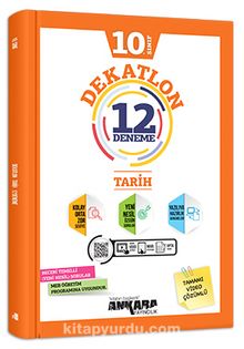 10. Sınıf Tarih Dekatlon 12 Deneme kitap kapağı