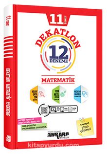 11. Sınıf Dekatlon Matematik 12 Deneme kitap kapağı