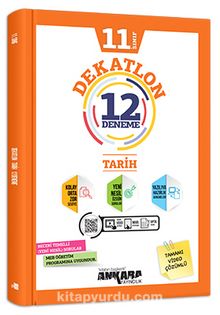 11. Sınıf Dekatlon Tarih 12 Deneme kitap kapağı