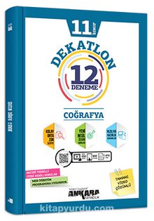 11. Sınıf Dekatlon Coğrafya 12 Deneme kitap kapağı