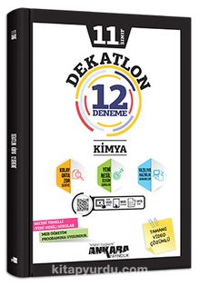 11. Sınıf Dekatlon Kimya 12 Deneme kitap kapağı