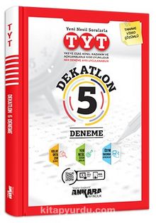 YKS TYT Dekatlon 5 Deneme kitap kapağı