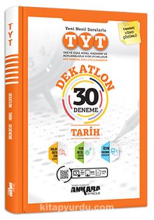 TYT Dekatlon Tarih 30 Deneme kitap kapağı