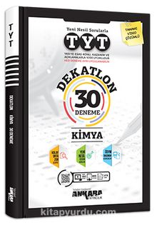 TYT Dekatlon Kimya 30 Deneme kitap kapağı