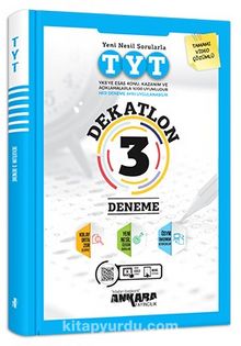 YKS TYT Dekatlon 3 Deneme kitap kapağı