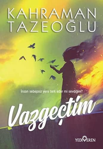 Vazgeçtim kitap kapağı