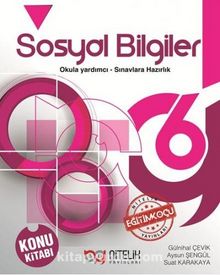 6. Sınıf Sosyal Bilgiler Konu Kitabı kitap kapağı