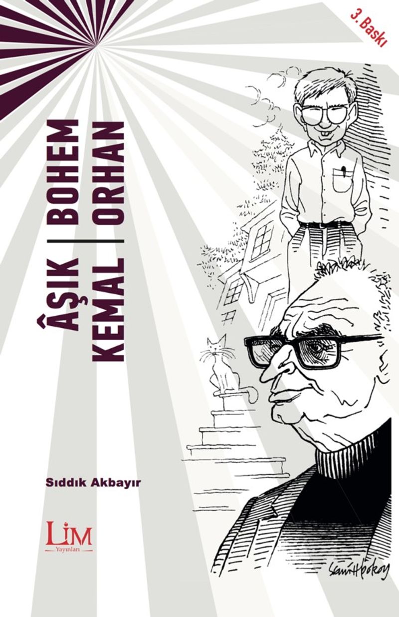 Bohem Orhan - Aşık Kemal / Orhan Pamuk - Yaşar Kemal kitap kapağı
