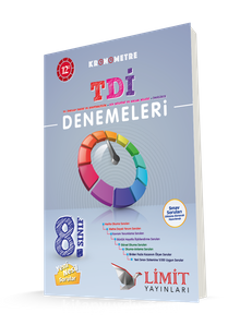 8. Sınıf Kronometre 12'li TDİ Denemeleri kitap kapağı