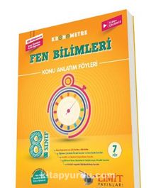 LGS 8. Sınıf Kronometre Fen Bilimleri Konu Anlatım Föyleri kitap kapağı