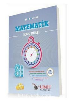 8.sınıf Kronometre Matematik Soru Bankası kitap kapağı
