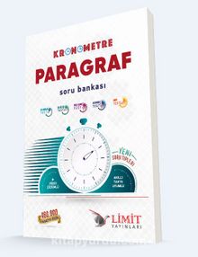 Kronometre Paragraf Soru Bankası kitap kapağı