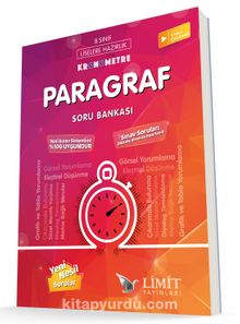 8. Sınıf Kronometre Paragraf Soru Bankası kitap kapağı