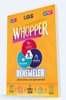 8.Sınıf Whoopper 3'lü Deneme Seti kitap kapağı
