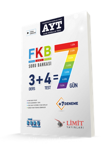 AYT FKB Soru Bankası kitap kapağı