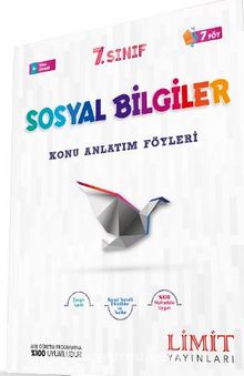 7.Sınıf Sosyal Bilgiler Konu Anlatım Föyleri 7 Föy kitap kapağı